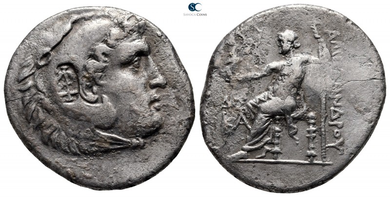 Kings of Macedon. Aspendos. Alexander III "the Great" 336-323 BC. Dated CY 21 = ...