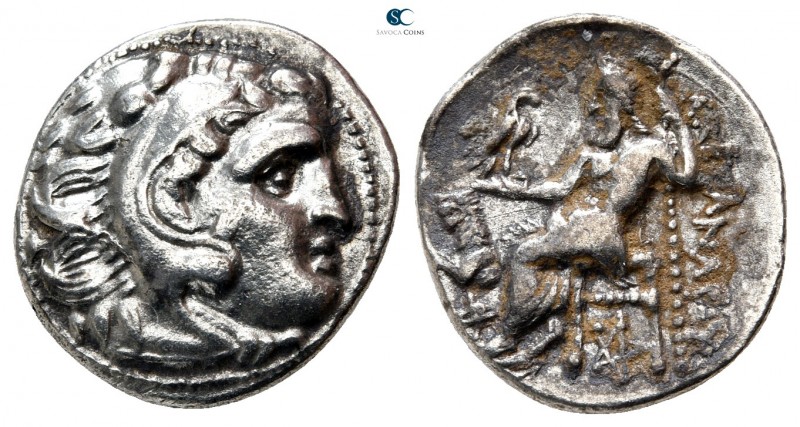 Kings of Macedon. Kolophon. Alexander III "the Great" 336-323 BC. 
Drachm AR
...