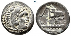 Kings of Macedon. Uncertain mint in Macedon. Alexander III "the Great" 336-323 BC. Bronze Æ
