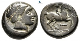 Kings of Macedon. Uncertain mint in Macedon. Philip II of Macedon 359-336 BC. Bronze Æ