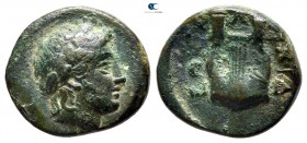 Macedon. Chalkidian League. Olynthos 432-348 BC. Bronze Æ