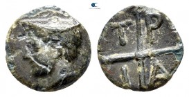 Macedon. Tragilos circa 400 BC. Chalkous Æ