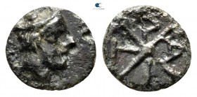 Macedon. Tragilos circa 400-350 BC. Hemichalkon (?) Æ