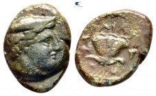 Macedon. Tragilos circa 380 BC. Bronze Æ