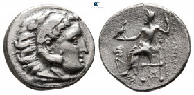 Kings of Thrace. Kolophon. Lysimachos 305-281 BC. In the name and types of Alexander III. Drachm AR
