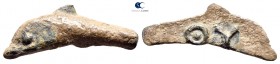 Scythia. Olbia 437-410 BC. Cast Æ Dolphin