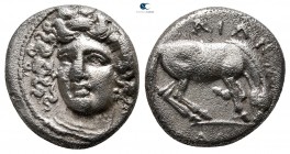 Thessaly. Larissa circa 365-356 BC. Drachm AR