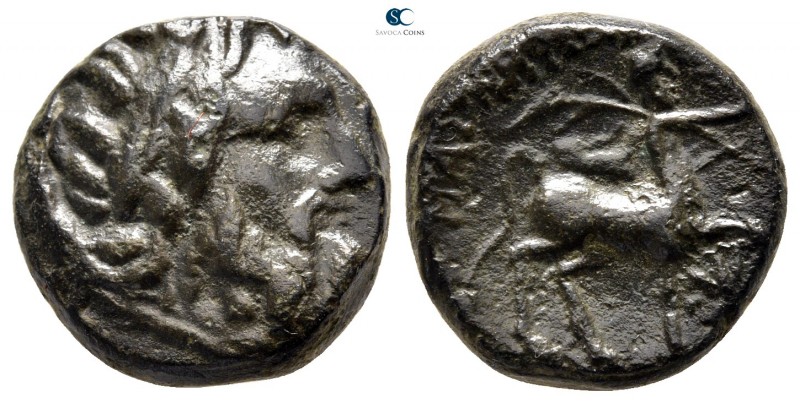 Thessaly. Magnetes circa 150-50 BC. 
Tetrachalkon Æ

18mm., 8,15g.



ver...