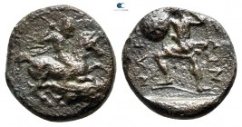 Thessaly. Pelinna circa 400-375 BC. Bronze Æ