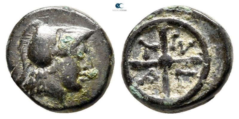 Bithynia. Apameia-Myrleia circa 203 BC. 
Bronze Æ

13mm., 1,82g.



very ...