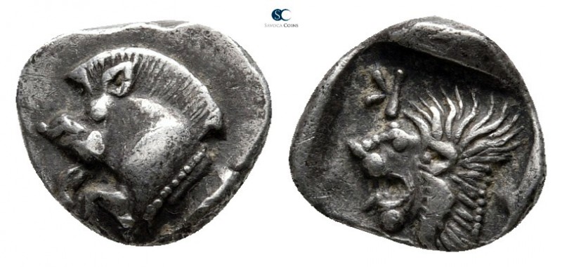 Mysia. Kyzikos circa 480-450 BC. 
Obol AR

10mm., 0,85g.



very fine