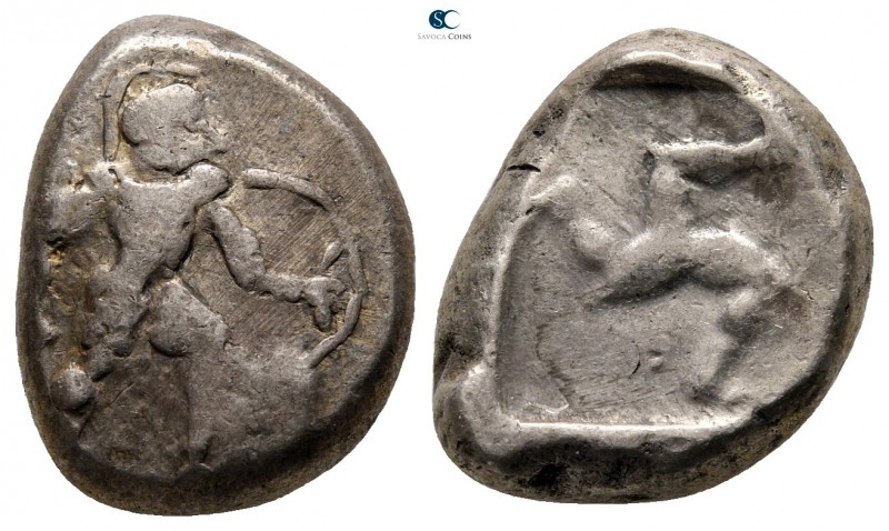 Pamphylia. Aspendos circa 465-430 BC. 
Stater AR

20mm., 10,82g.



nearl...