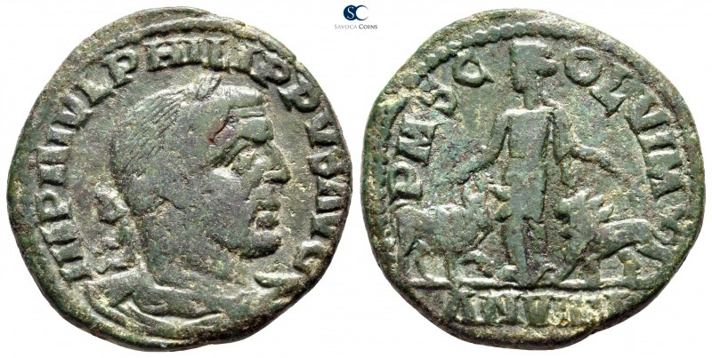 Moesia Superior. Viminacium. Philip I Arab AD 244-249. 
Bronze Æ

29mm., 12,6...