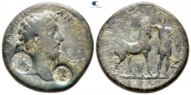 Bithynia. Nikaia . Marcus Aurelius AD 161-180. 
Bronze Æ

30mm., 14,54g.

...