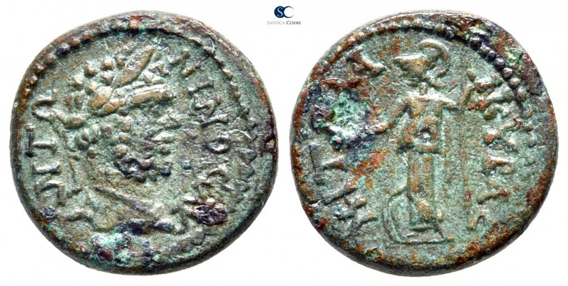 Galatia. Ankyra. Caracalla AD 198-217. 
Bronze Æ

18mm., 3,72g.



very f...