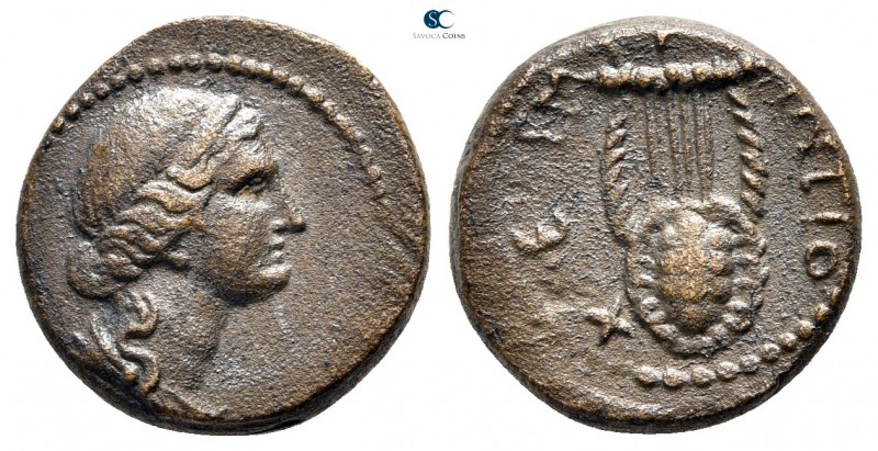 Seleucis and Pieria. Antioch. Pseudo-autonomous issue circa 27 BC-AD 100. 
Bron...