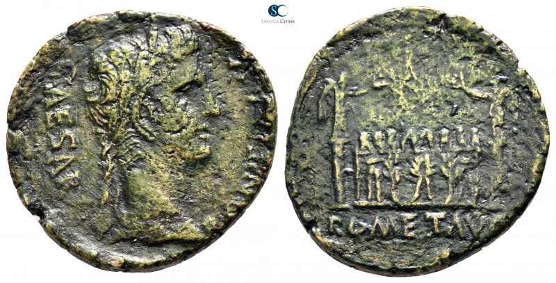 Augustus 27 BC-AD 14. Lugdunum
As Æ

28mm., 10,72g.



very fine