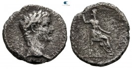 Tiberius AD 14-37. "Tribute Penny" type. Lugdunum. Denarius AR