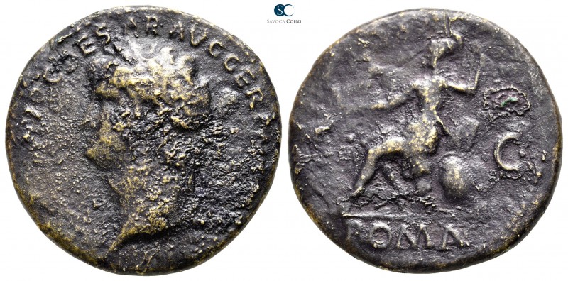 Nero AD 54-68. Rome
Sestertius Æ

34mm., 21,11g.



fine