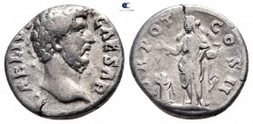 Aelius, as Caesar AD 136-138. Rome. Denarius AR