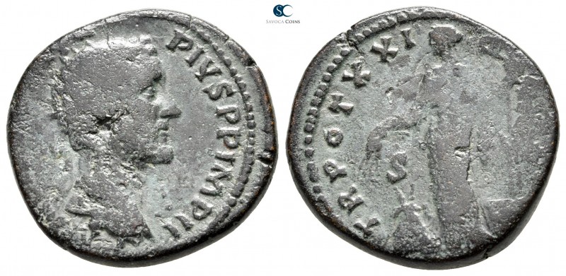 Antoninus Pius AD 138-161. Rome
Dupondius Æ

27mm., 13,16g.



nearly ver...