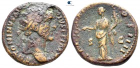 Antoninus Pius AD 138-161. Rome. Dupondius Æ