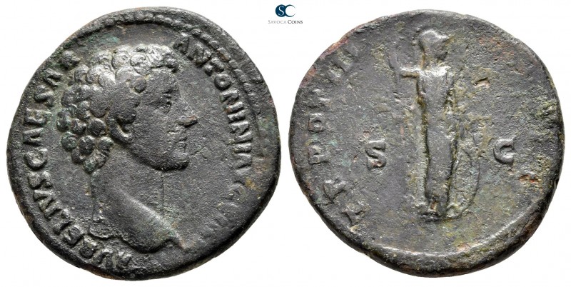 Marcus Aurelius as Caesar AD 139-161. Rome
As Æ

2mm., 11,55g.



very fi...