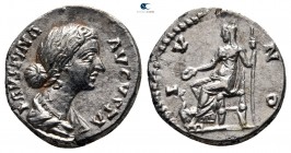 Faustina II AD 147-175. Rome. Denarius AR