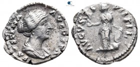 Faustina II AD 147-175. Rome. Denarius AR