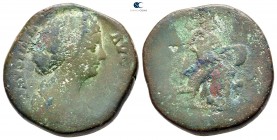 Faustina II AD 147-175. Rome. Sestertius Æ