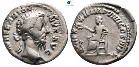 Marcus Aurelius AD 161-180. Rome. Denarius AR