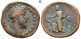 Marcus Aurelius AD 161-180. Struck AD 169-17. Rome. Sestertius Æ