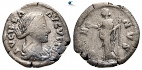 Lucilla AD 164-169. Rome. Denarius AR