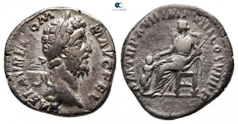 Commodus AD 180-192. Rome
Denarius AR

19mm., 3,75g.



nearly very fine