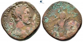 Commodus AD 180-192. Rome. Sestertius Æ