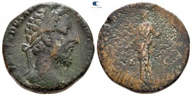 Commodus AD 180-192. Rome. Sestertius Æ