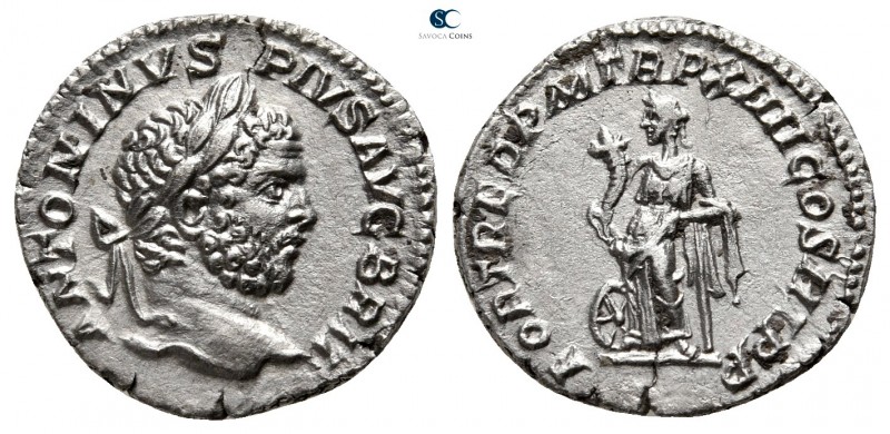 Caracalla AD 198-217. Rome
Denarius AR

19mm., 2,36g.



nearly extremely...