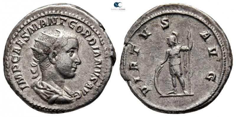 Gordian III AD 238-244. Rome
Antoninianus AR

22mm., 4,42g.



good very ...