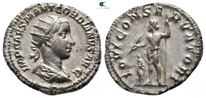 Gordian III AD 238-244. Rome
Antoninianus AR

23mm., 4,65g.



very fine