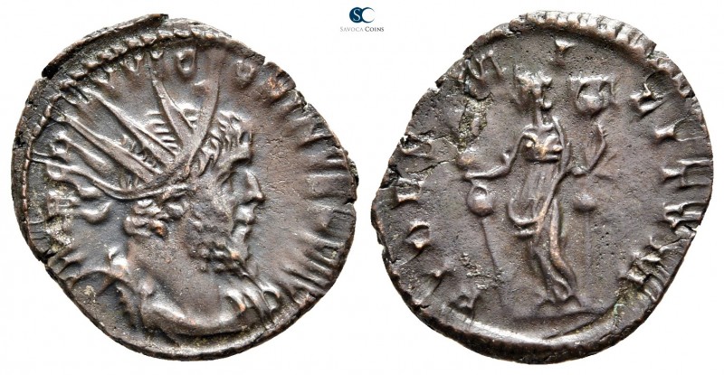 Victorinus AD 269-271. Cologne
Antoninianus Æ

21mm., 2,18g.



very fine...