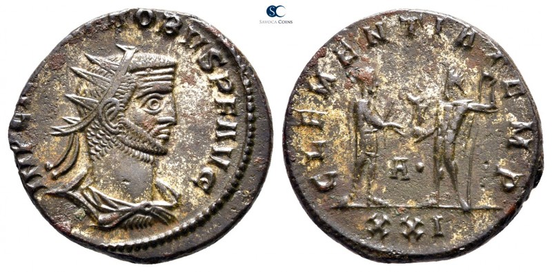 Probus AD 276-282. Antioch
Antoninianus Æ silvered

20mm., 3,47g.



very...