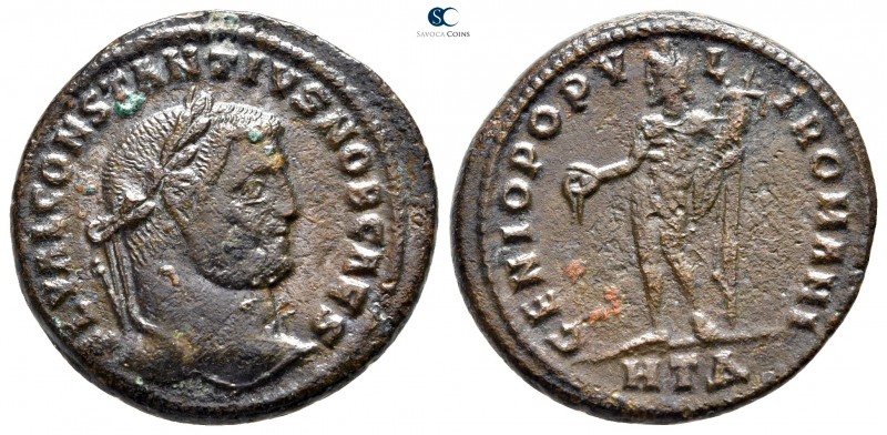 Constantius I as Caesar AD 293-305. Heraclea
Follis Æ

27mm., 8,60g.



v...