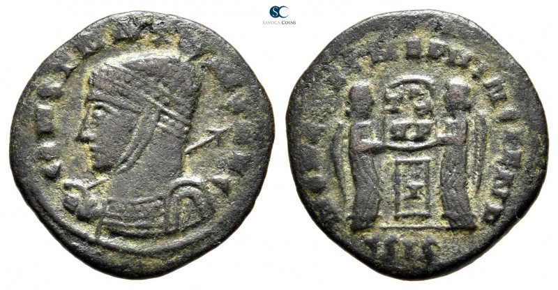 Constantinus I the Great AD 306-337. Contemporary imitation of a Siscia mint iss...