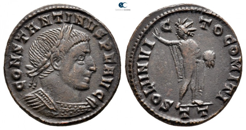 Constantinus I the Great AD 306-337. Ticinum
Follis Æ

22mm., 4,19g.



g...