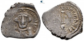 Constans II AD 641-668. Constantinople. Hexagram AR