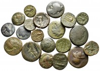 Lot of ca. 20 greek bronze coins / SOLD AS SEEN, NO RETURN!
nearly very fine