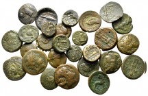 Lot of ca. 27 greek bronze coins / SOLD AS SEEN, NO RETURN!
very fine