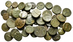 Lot of ca. 50 greek bronze coins / SOLD AS SEEN, NO RETURN!
fine