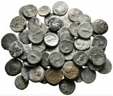 Lot of ca. 69 greek bronze coins / SOLD AS SEEN, NO RETURN!very fine
