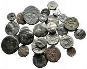 Lot of ca. 27 greek bronze coins / SOLD AS SEEN, NO RETURN!very fine